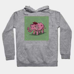 Pink Elephants Hoodie